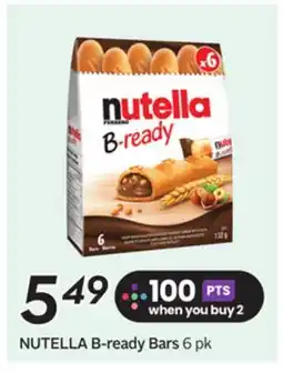 Sobeys B-ready Bars offer