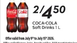 Sobeys Soft Drinks offer