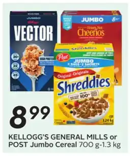 Sobeys Jumbo Cereal offer
