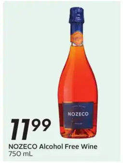 Sobeys Alcohol Free Wine offer