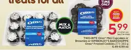 Sobeys oreos Mini Cupcakes or Brownies or oreos Frosted Cookies offer