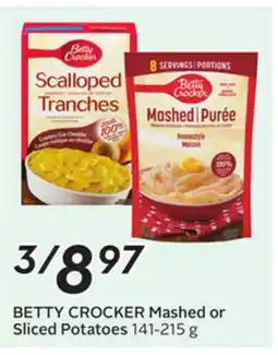 Sobeys Mashed or Sliced Potatoes offer