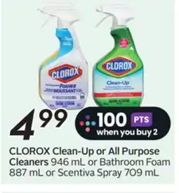 Sobeys Clean-Up or All Purpose Cleaners offer