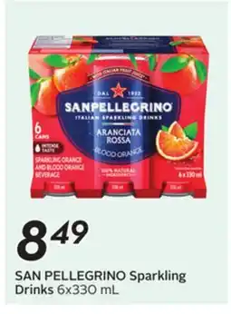 Sobeys Sparkling Drinks offer