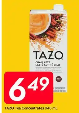 Sobeys Tea Concentrates offer
