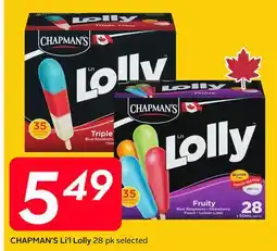 Sobeys Li'l Lolly offer