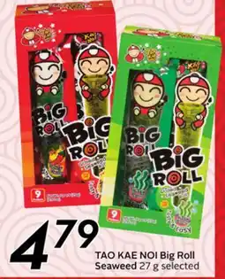 Sobeys TAO KAE NOI Big Roll Seaweed offer