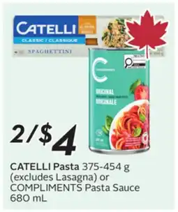Sobeys Pasta offer