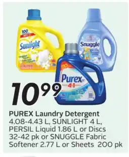 Sobeys Laundry Detergent offer