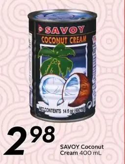Sobeys Coconut Cream offer