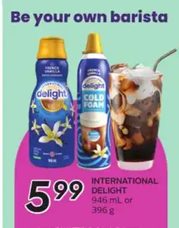 Sobeys INTERNATIONAL DELIGHT offer