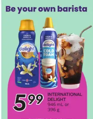 Sobeys INTERNATIONAL DELIGHT offer
