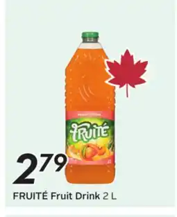 Sobeys Fruit Drink offer