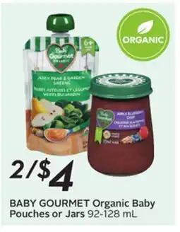 Sobeys Organic Baby Pouches or Jars offer