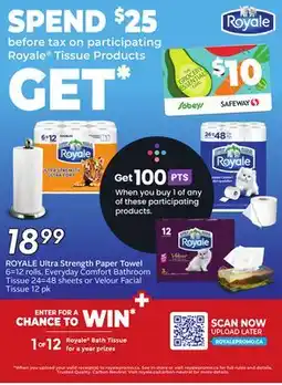 Sobeys Ultra Strength Paper Towel offer