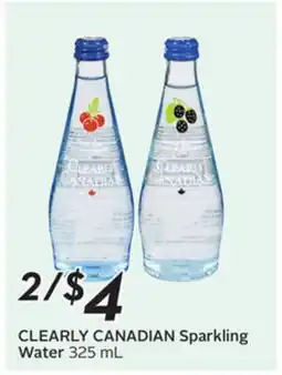 Sobeys CLEARLY CANADIAN Sparkling Water offer