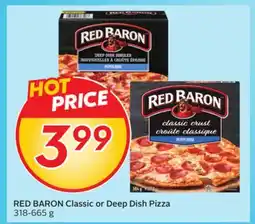 Sobeys Classic or Deep Dish Pizza offer