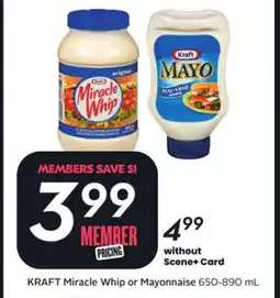 Sobeys Miracle Whip Mayonnaise offer
