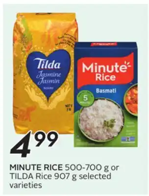 Sobeys MINUTE RICE offer
