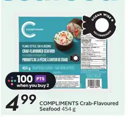 Sobeys COMPLIMENTS Crab-Flavoured Seafood offer