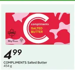 Sobeys COMPLIMENTS Salted Butter offer