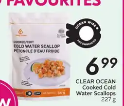 Sobeys CLEAR OCEAN Cooked Cold Water Scallops offer