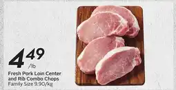 Sobeys Fresh Pork Loin Center and Rib Combo Chops offer
