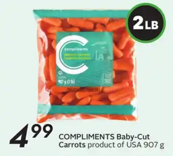 Sobeys Compliments Baby-Cut Carrots offer
