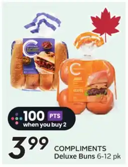 Sobeys COMPLIMENTS Deluxe Buns offer