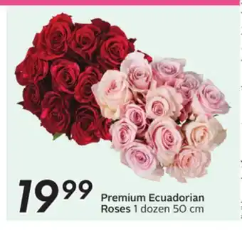 Sobeys Premium Ecuadorian Roses offer