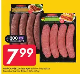 Sobeys Sausages offer