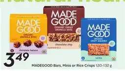 Sobeys Bars, Minis or Rice Crisps offer
