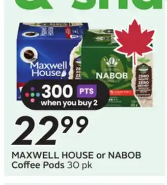 Sobeys Coffee Pods offer