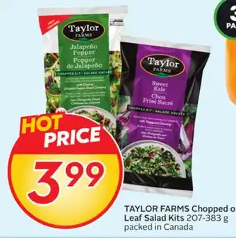 Sobeys Chopped or Leaf Salad Kits offer