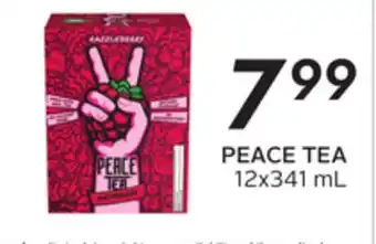 Sobeys PEACE TEA offer