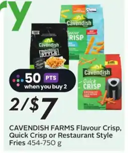Sobeys Flavour Crisp, Quick Crisp or Restaurant Style Fries offer