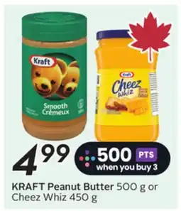 Sobeys Peanut Butter 500 g or Cheez Whiz 450 g offer
