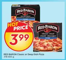 Sobeys RED BARON Classic or Deep Dish Pizza offer