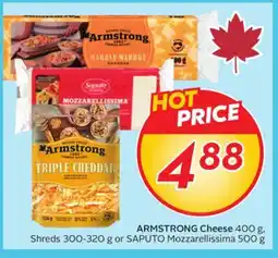 Sobeys Cheese 400 g, Shreds 300-320 g or Mozzarellissima 500 g offer