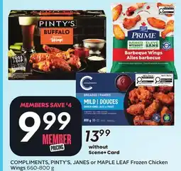 Sobeys Frozen Chicken Wings offer