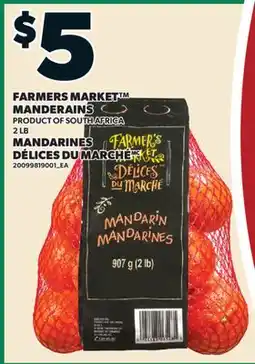 Valu-mart MANDARINES DÉLICES DU MARCHÉ, 2 LB offer