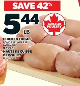 Valu-mart HAUTS DE CUISSE DE POULET offer