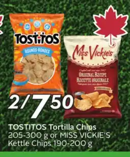 Sobeys Tortilla Chips 205-300 g or Kettle Chips 190-200 g offer