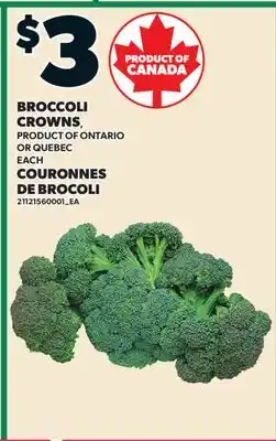 Valu-mart COURONNES DE BROCOLI offer