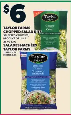 Valu-mart SALADES HACHÉES TAYLOR FARMS offer