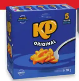 Walmart Kraft Dinner boxes 5-pack offer