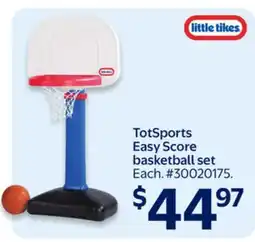 Walmart Little Tikes TotSports Easy Score basketball set offer