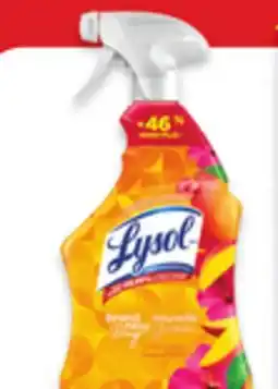 Walmart Lysol disinfectant cleaner or wipes offer