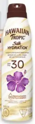 Walmart Hawaiian Tropic Silk Hydration sunscreen or after sun care offer