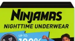 Walmart Pampers Ninjamas superpack nighttime underwear offer